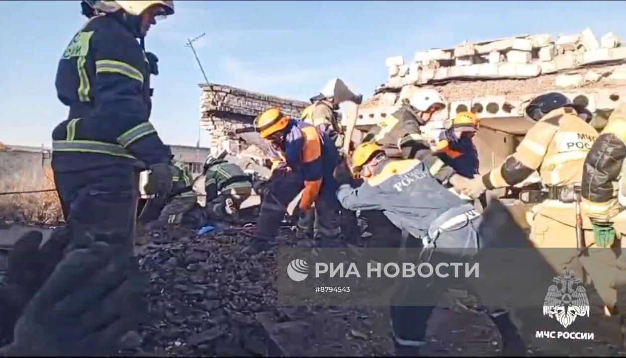 Взрыв газа в жилом доме в Черкесске