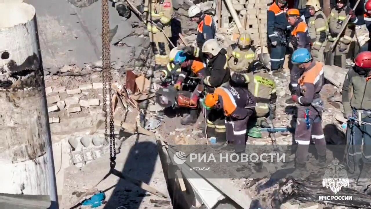 Взрыв газа в жилом доме в Черкесске