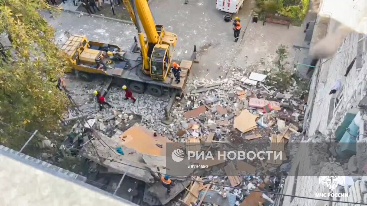 Взрыв газа в жилом доме в Черкесске