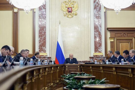 Премьер-министр Михаил Мишустин провел заседание правительства РФ