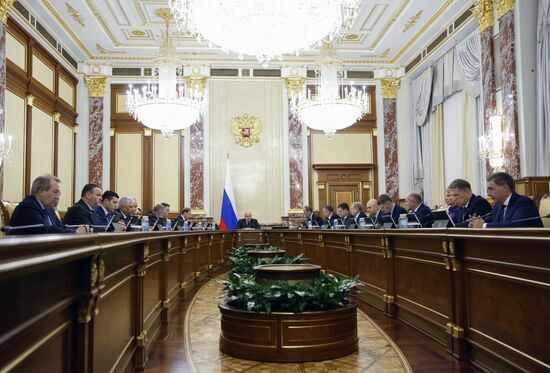 Премьер-министр Михаил Мишустин провел заседание правительства РФ