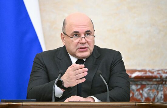 Премьер-министр Михаил Мишустин провел заседание правительства РФ