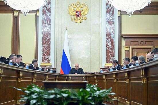 Премьер-министр Михаил Мишустин провел заседание правительства РФ