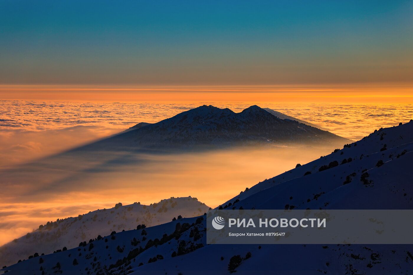 Зимний отдых в горах Узбекистана