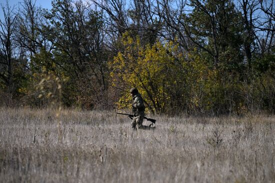 Боевая работа расчета РСЗО "Ураган" ЦВО на Покровском направлении