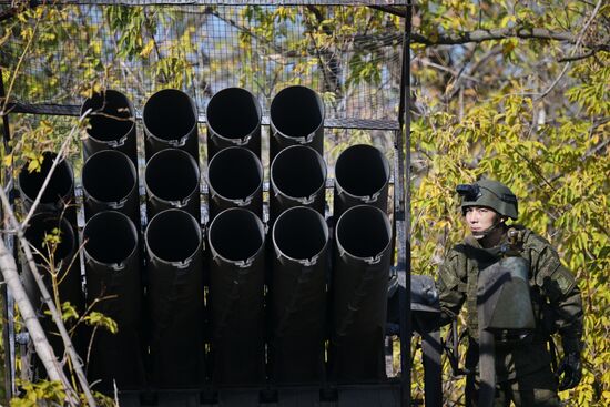 Боевая работа расчета РСЗО "Ураган" ЦВО на Покровском направлении