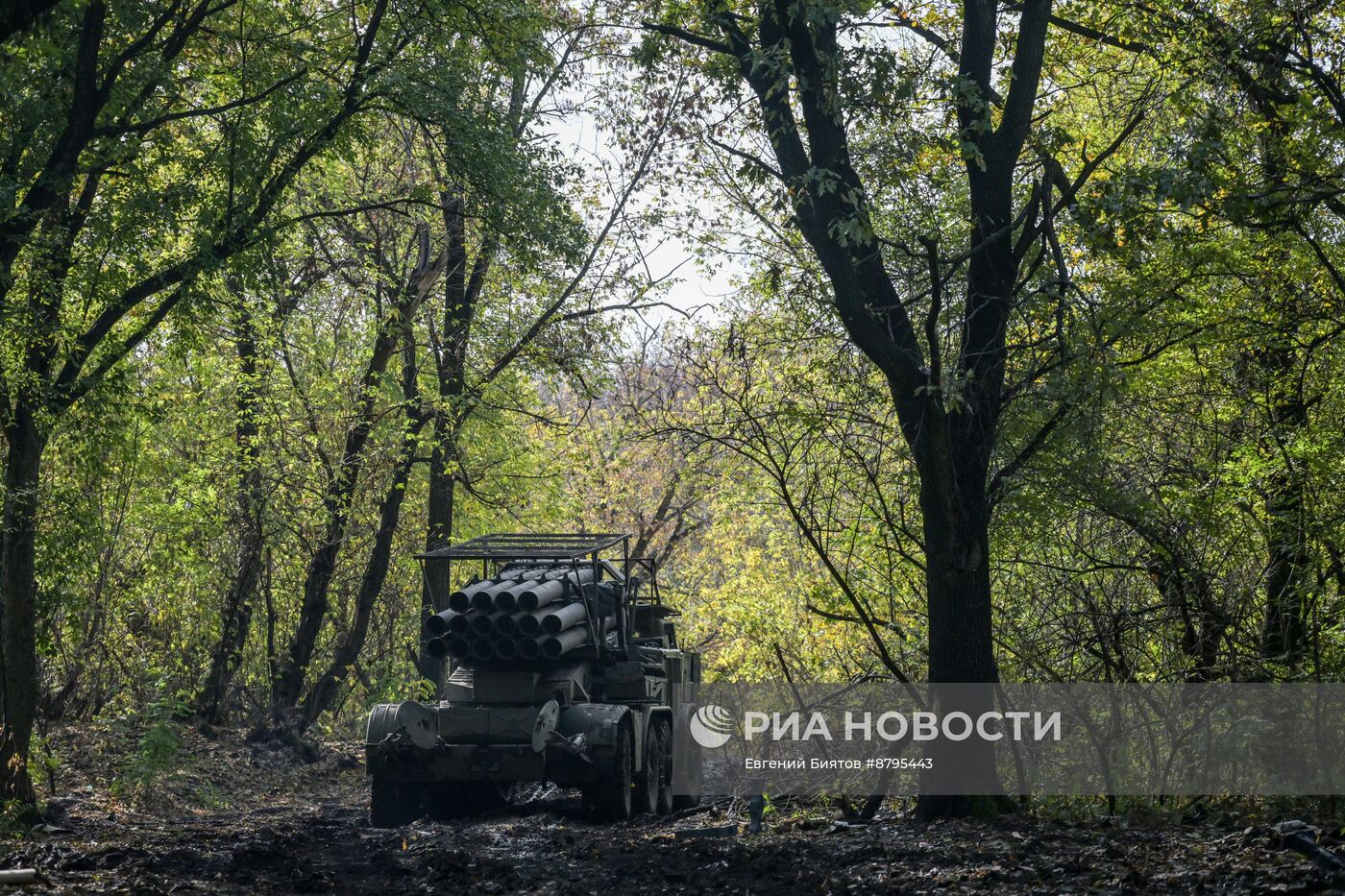 Боевая работа расчета РСЗО "Ураган" ЦВО на Покровском направлении