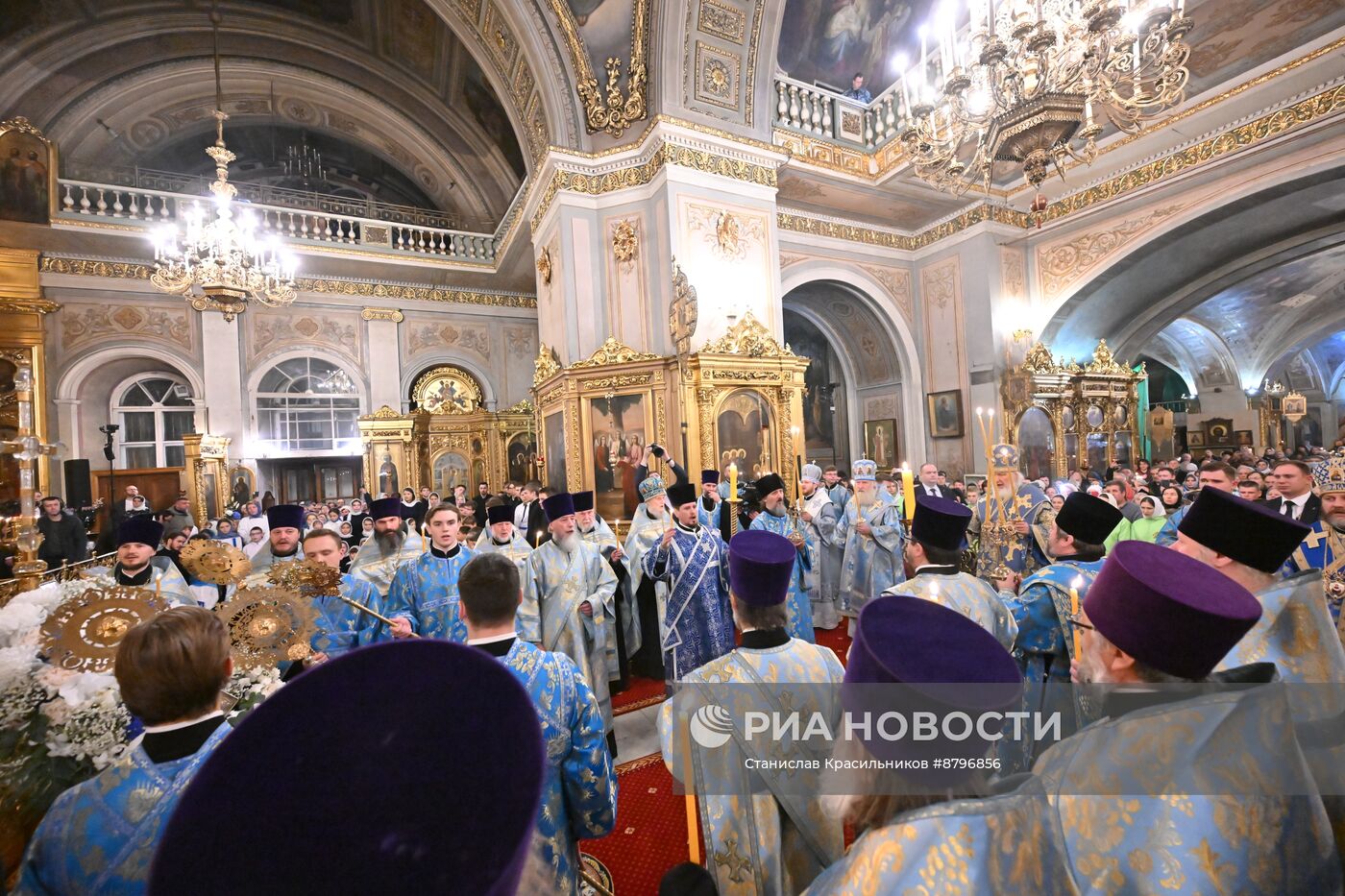 Патриаршее служение в канун праздника Казанской иконы Божией Матери