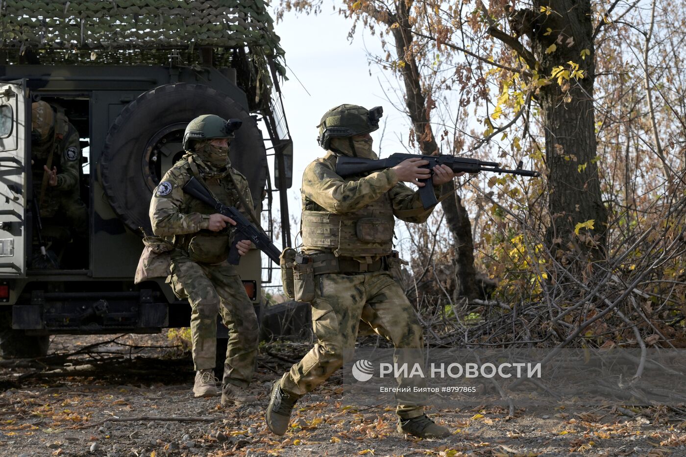 Разведчики батальона "Мантикора" группировки "Центр" в ДНР