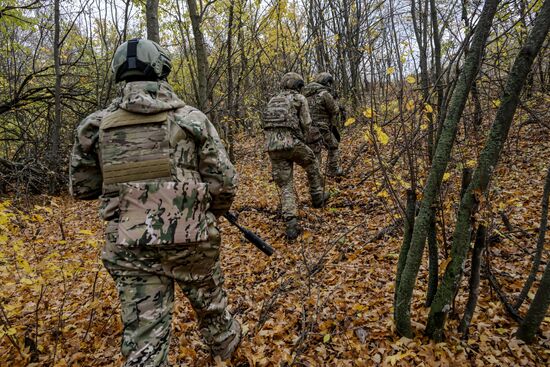 Разведчики 25-й общевойсковой армии группировки войск "Запад"