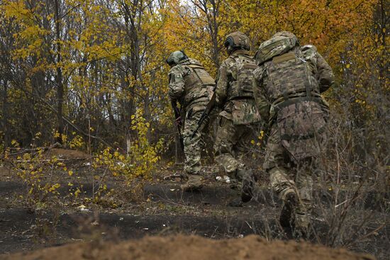 Разведчики 25-й общевойсковой армии группировки войск "Запад"