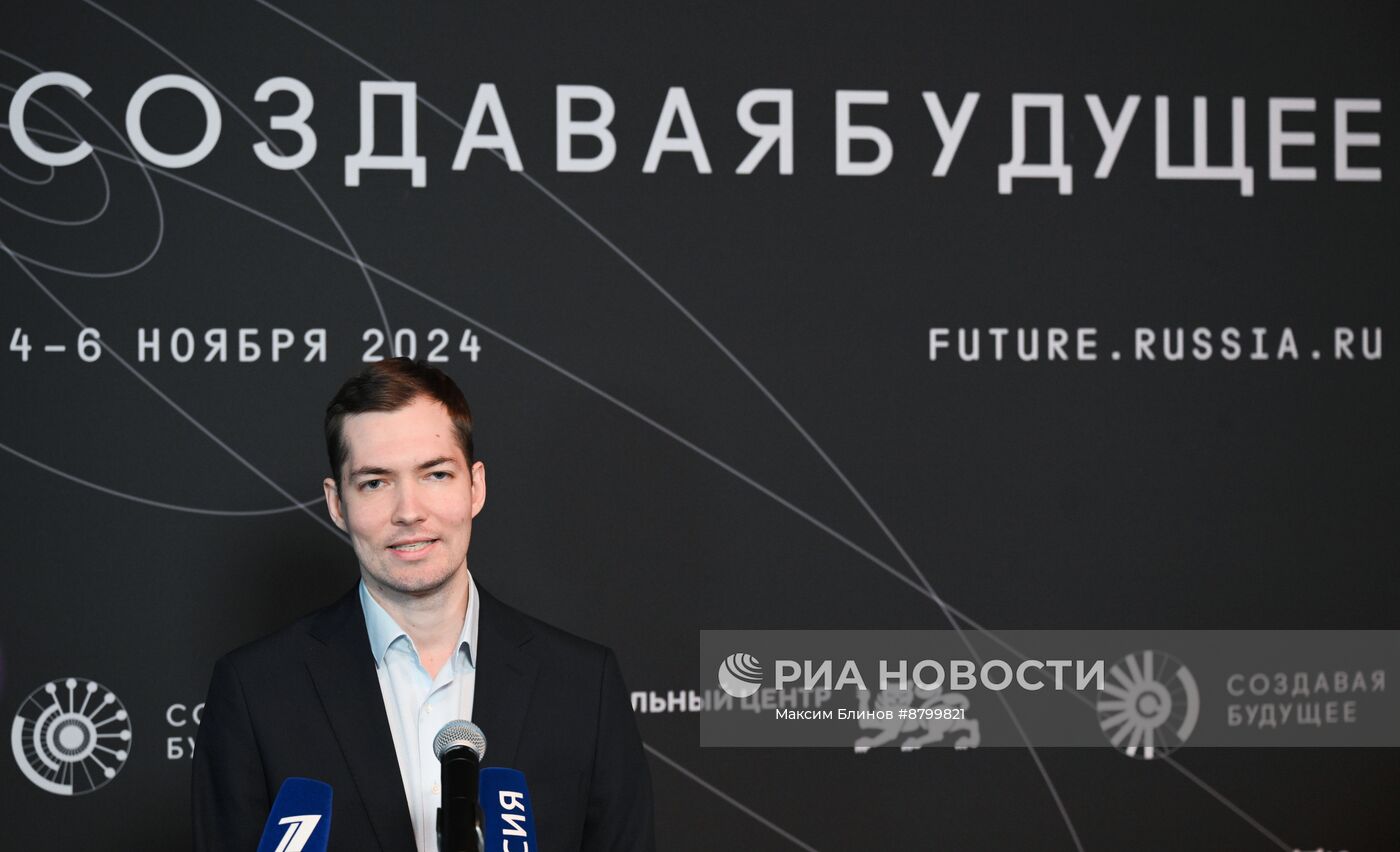 Симпозиум "Создавая будущее". Пресс-подходы