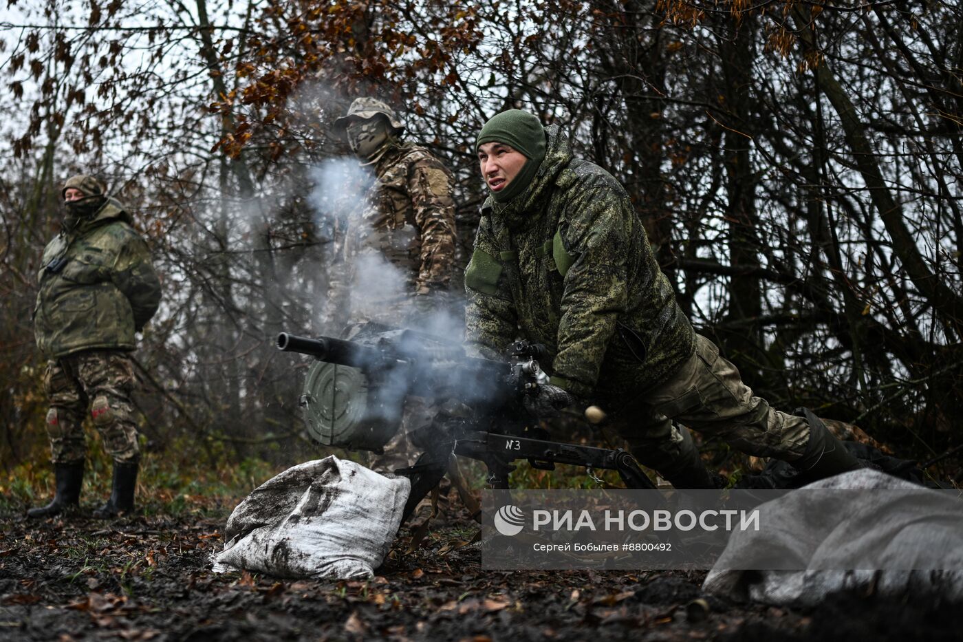 Отдельный разведывательно-штурмовой отряд "Клуни" в Курской области