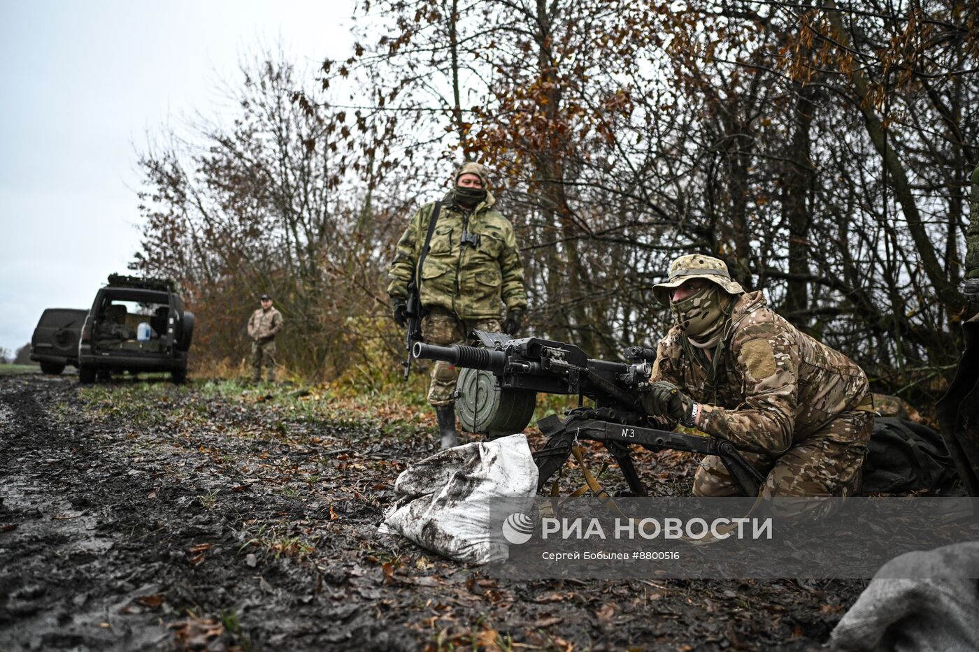 Отдельный разведывательно-штурмовой отряд "Клуни" в Курской области