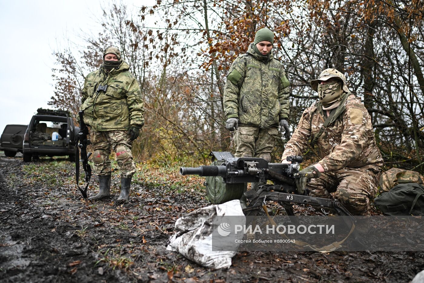 Отдельный разведывательно-штурмовой отряд "Клуни" в Курской области