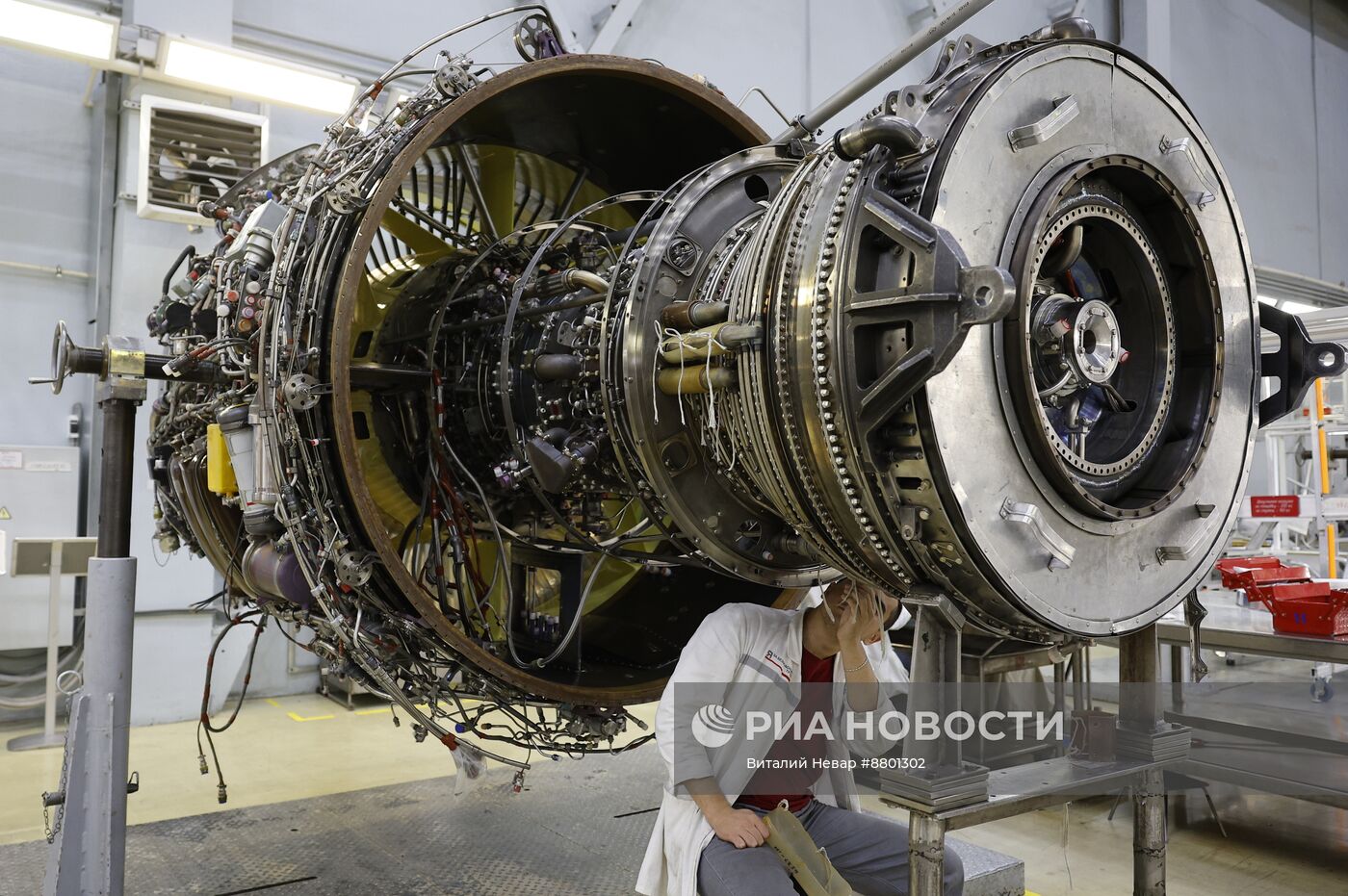 Производство двигателей для гражданской авиации в Перми