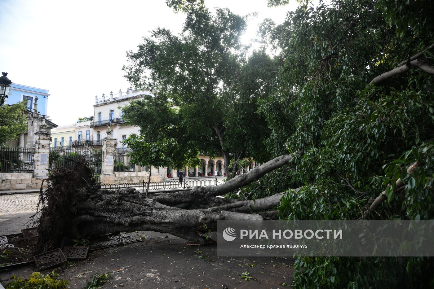 Последствия урагана на Кубе 