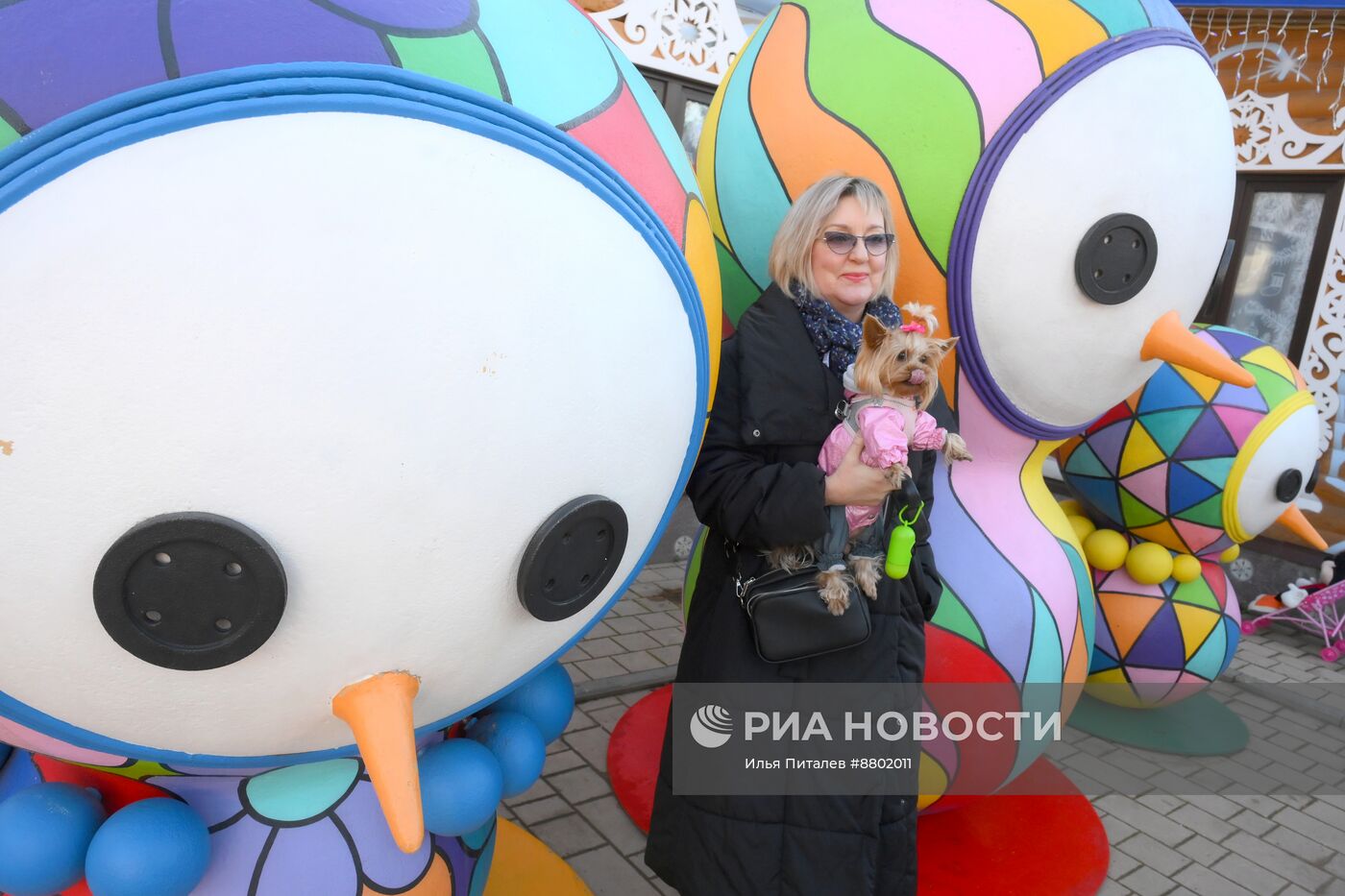 Открытие сезона в Московской усадьбе Деда Мороза