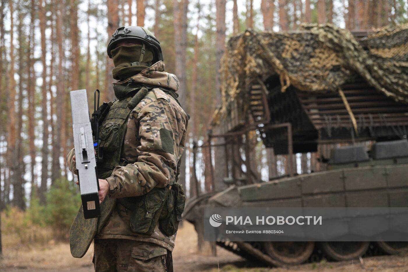 Подразделение РХБЗ группировки войск "Запад"