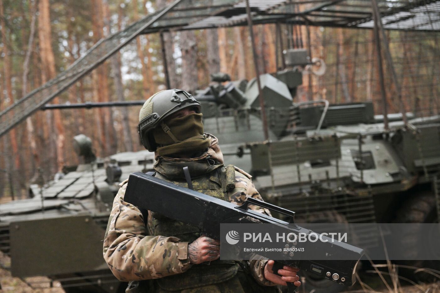 Подразделение РХБЗ группировки войск "Запад"