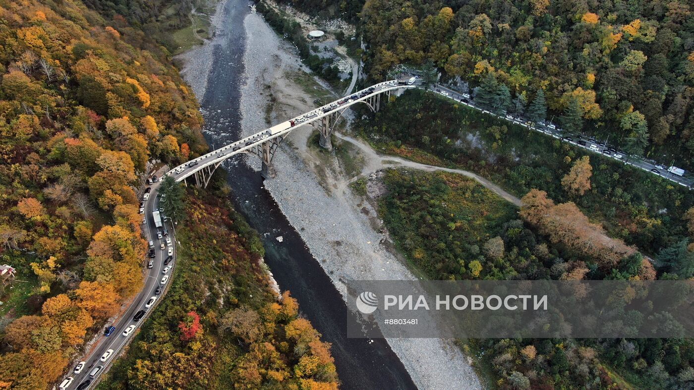 Протесты в Абхазии против ратификации соглашения с Россией об инвестициях