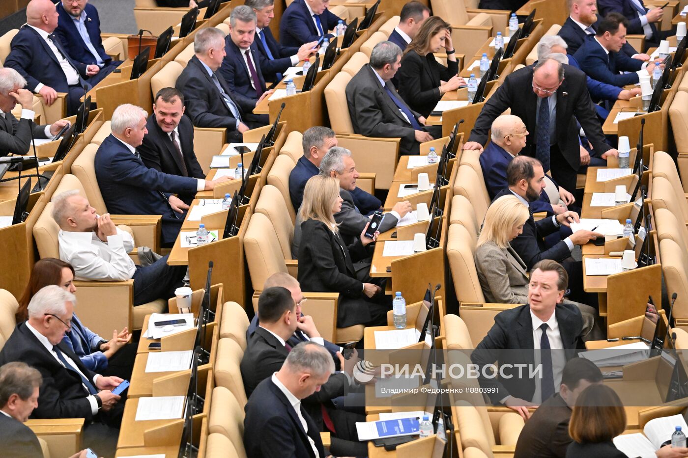 Пленарное заседание Госдумы РФ