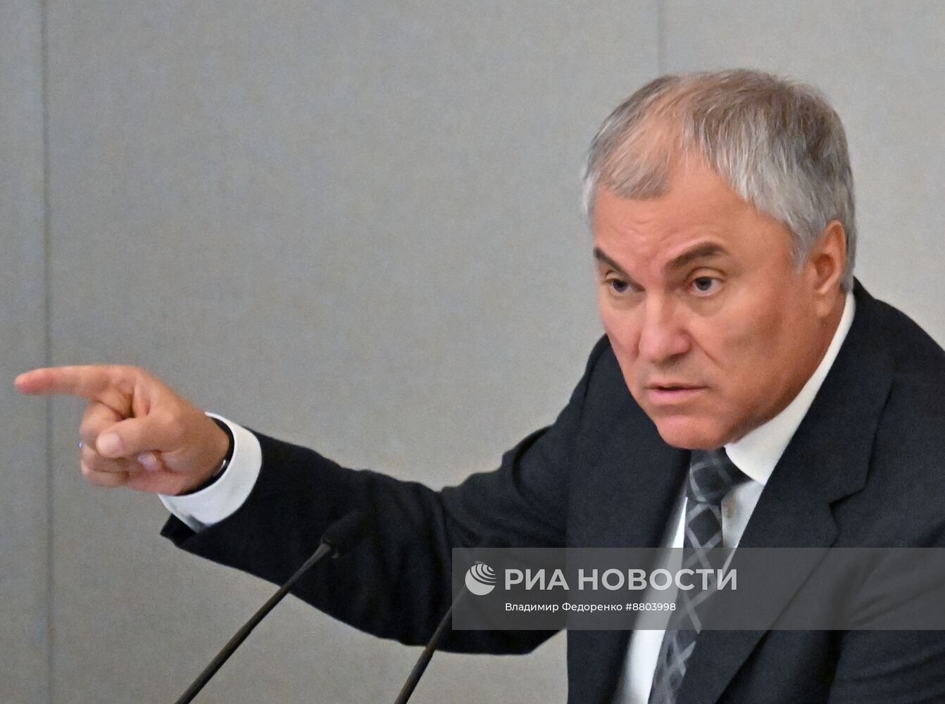 Пленарное заседание Госдумы РФ