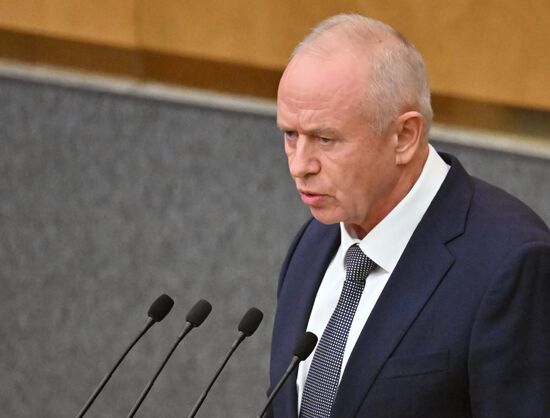 Пленарное заседание Госдумы РФ