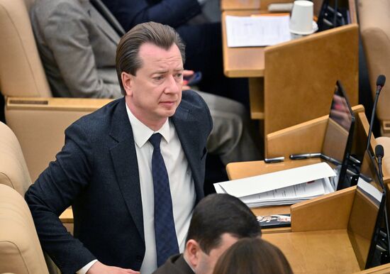 Пленарное заседание Госдумы РФ