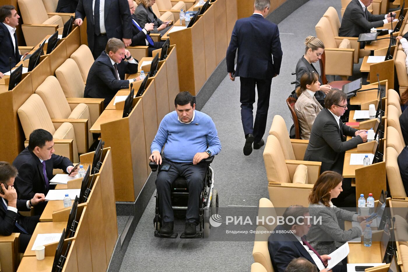 Пленарное заседание Госдумы РФ