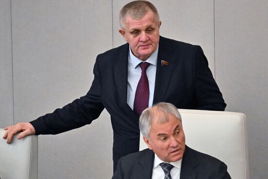 Пленарное заседание Госдумы РФ