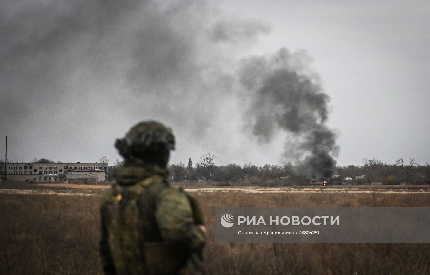 Боевая работа расчета гаубицы Д-30  ЦВО на Красноармейском направлении