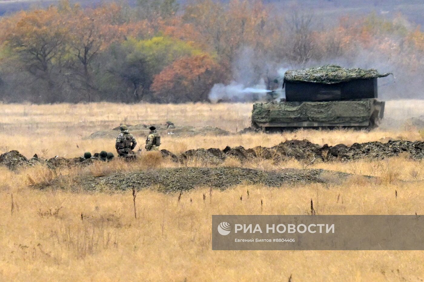 Подразделение ЦВО использует трофейную БМП М-2 Bradley производства США