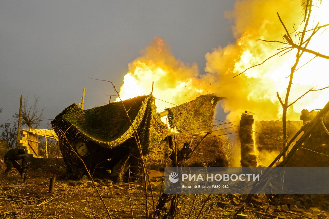 Боевая работа артиллеристов ЦВО на Красноармейском направлении в ДНР