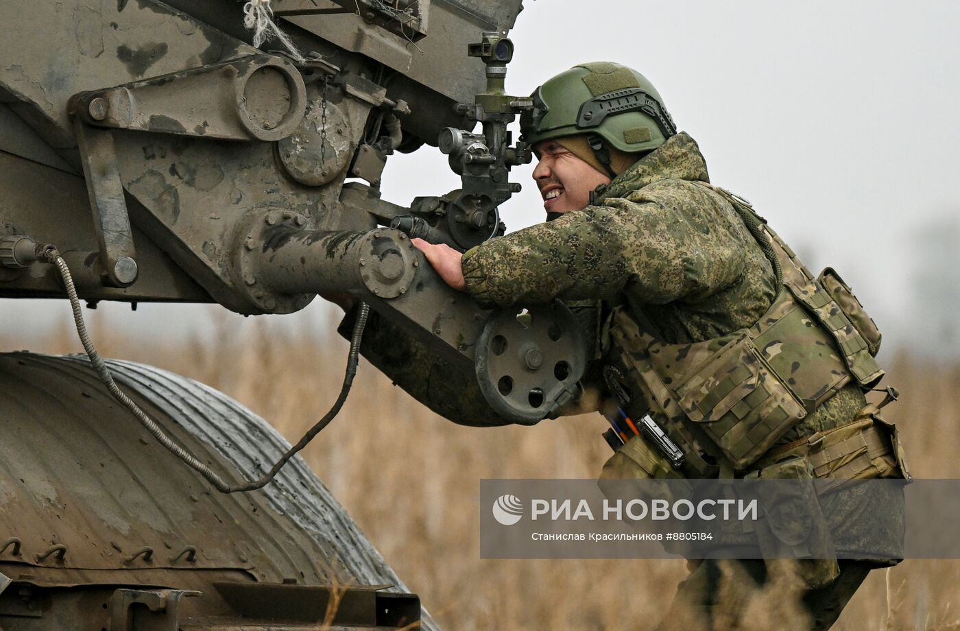 Боевая работа РСЗО "Град" группировки "Центр" на Красноармейском направлении СВО