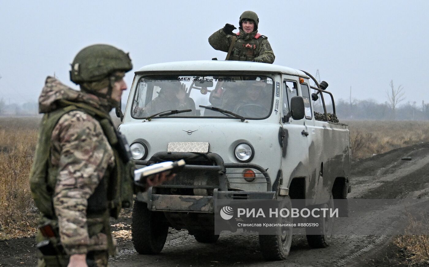 Боевая работа РСЗО "Град" группировки "Центр" на Красноармейском направлении СВО