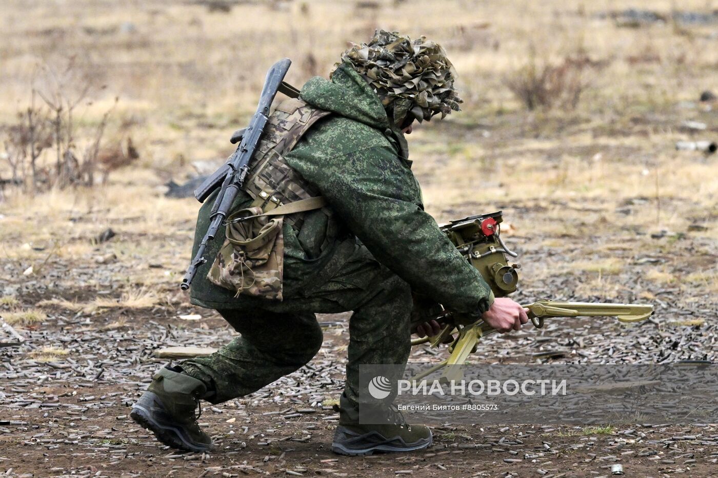 Подготовка расчетов ПТУР 30-й мотострелковой бригады Центрального военного округа