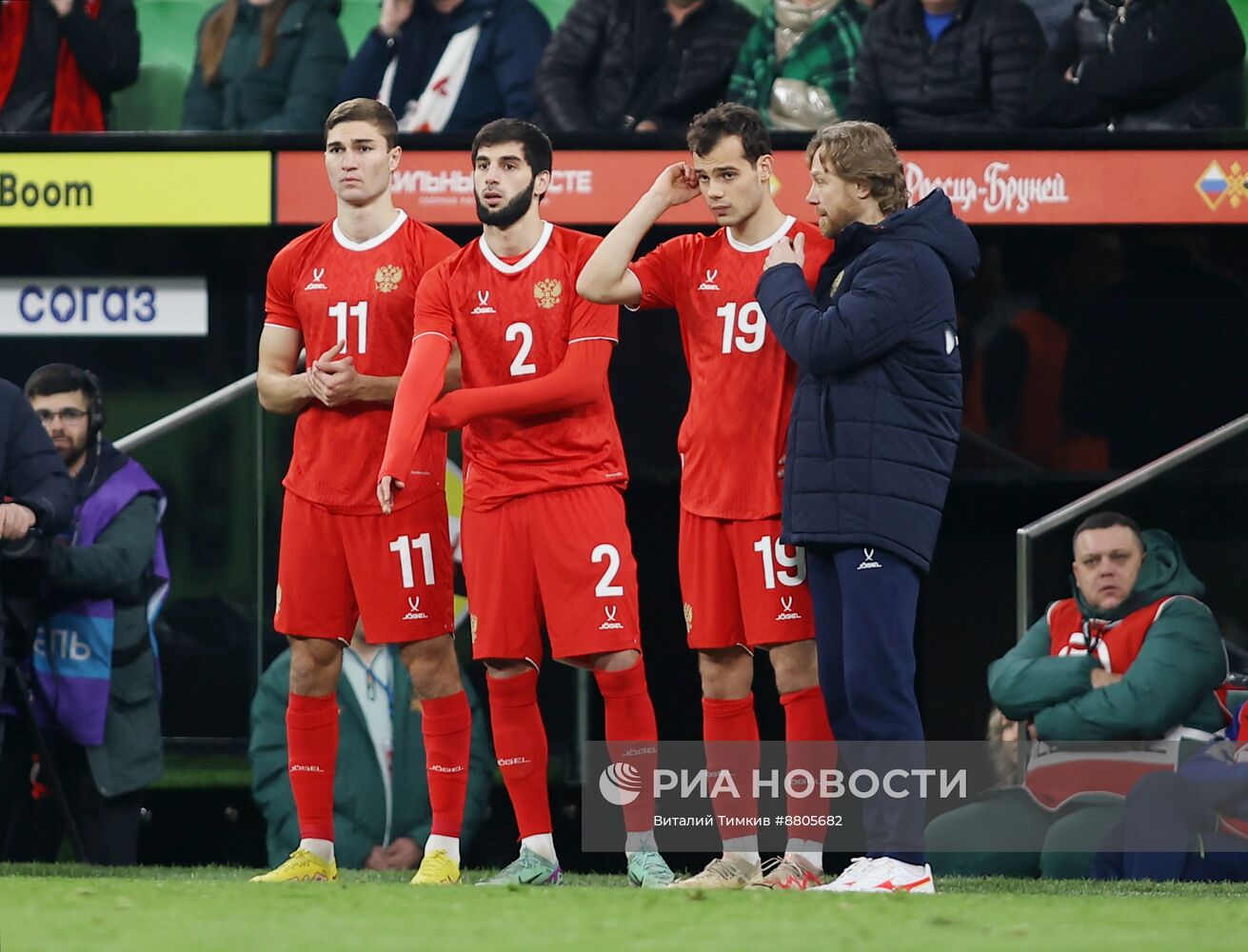 Товарищеский матч Россия Бруней