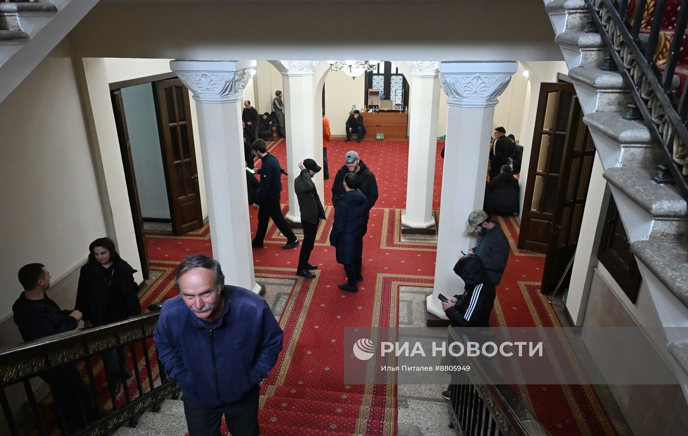 Акция протеста абхазской оппозиции в Сухуме