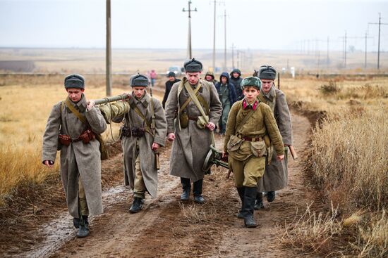 Военно-историческая реконструкция "Переломный Сталинград" в Волгоградской области