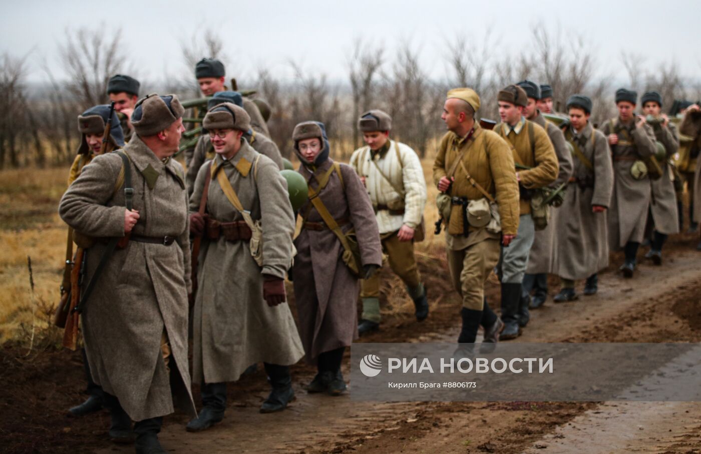 Военно-историческая реконструкция "Переломный Сталинград" в Волгоградской области