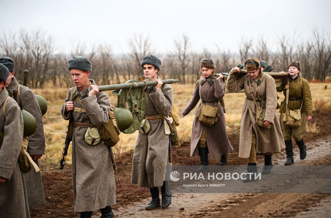 Военно-историческая реконструкция "Переломный Сталинград" в Волгоградской области