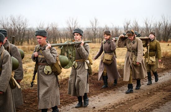 Военно-историческая реконструкция "Переломный Сталинград" в Волгоградской области