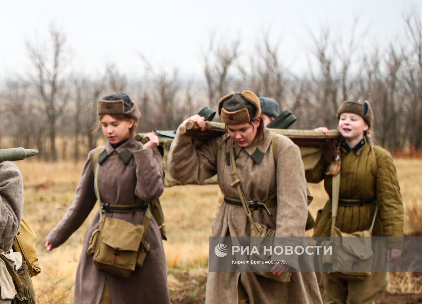 Военно-историческая реконструкция "Переломный Сталинград" в Волгоградской области