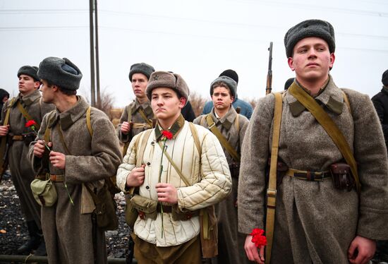 Военно-историческая реконструкция "Переломный Сталинград" в Волгоградской области