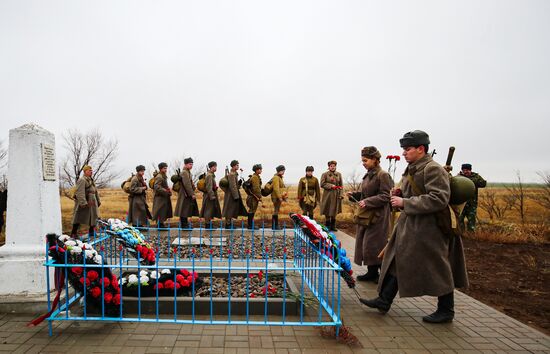 Военно-историческая реконструкция "Переломный Сталинград" в Волгоградской области