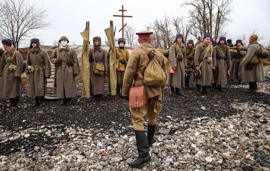 Военно-историческая реконструкция "Переломный Сталинград" в Волгоградской области