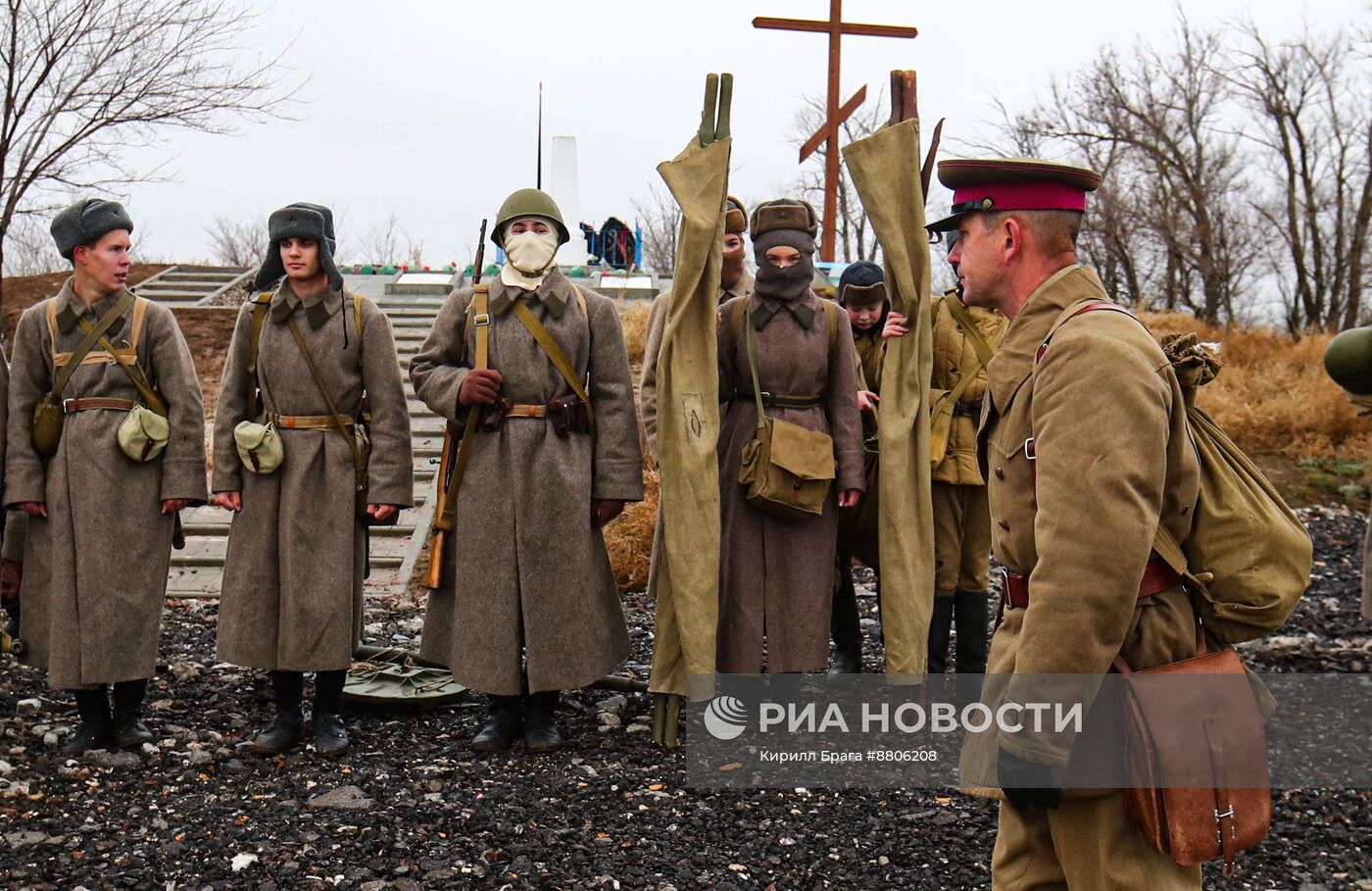 Военно-историческая реконструкция "Переломный Сталинград" в Волгоградской области