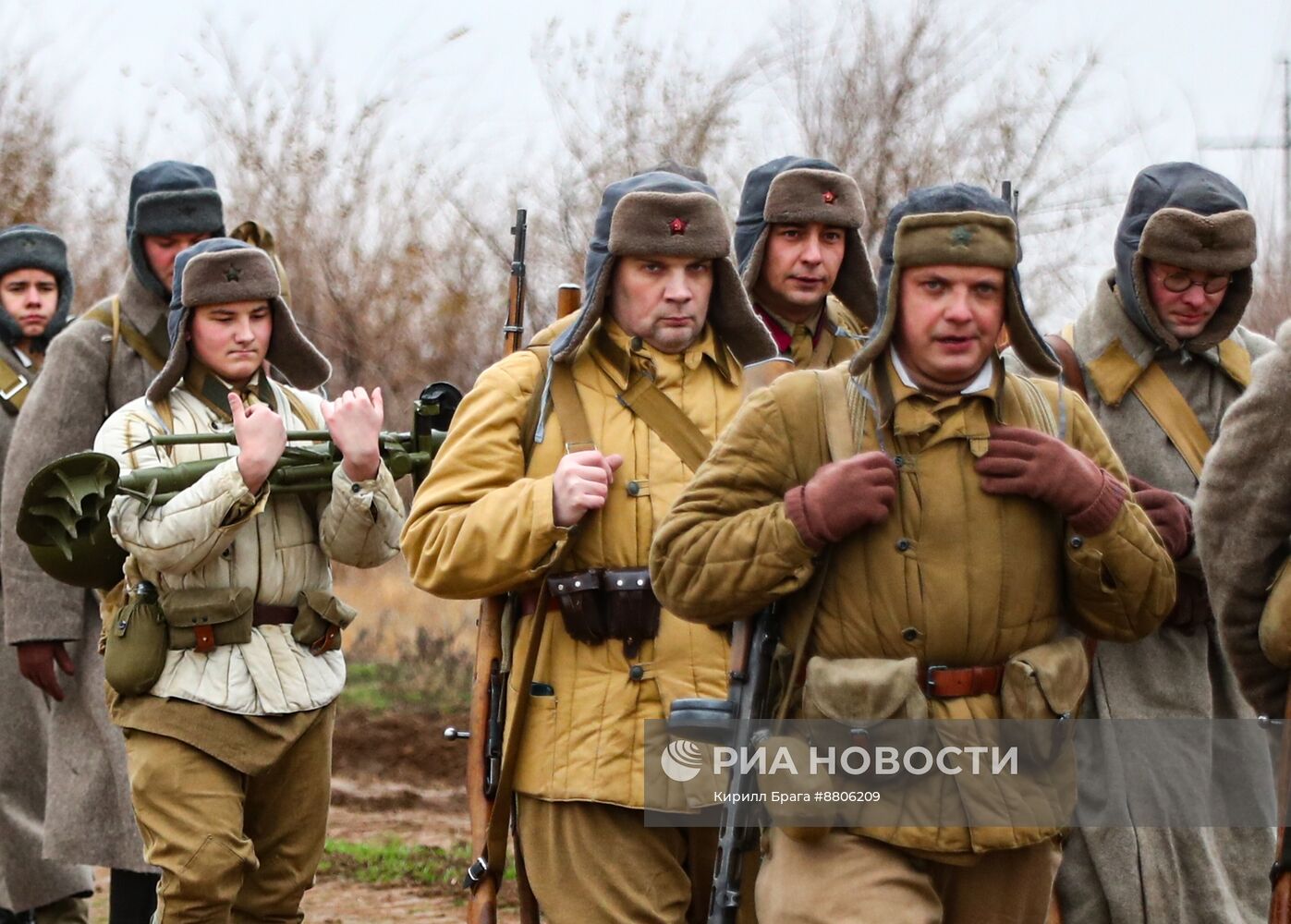 Военно-историческая реконструкция "Переломный Сталинград" в Волгоградской области