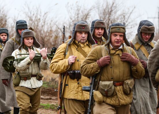 Военно-историческая реконструкция "Переломный Сталинград" в Волгоградской области